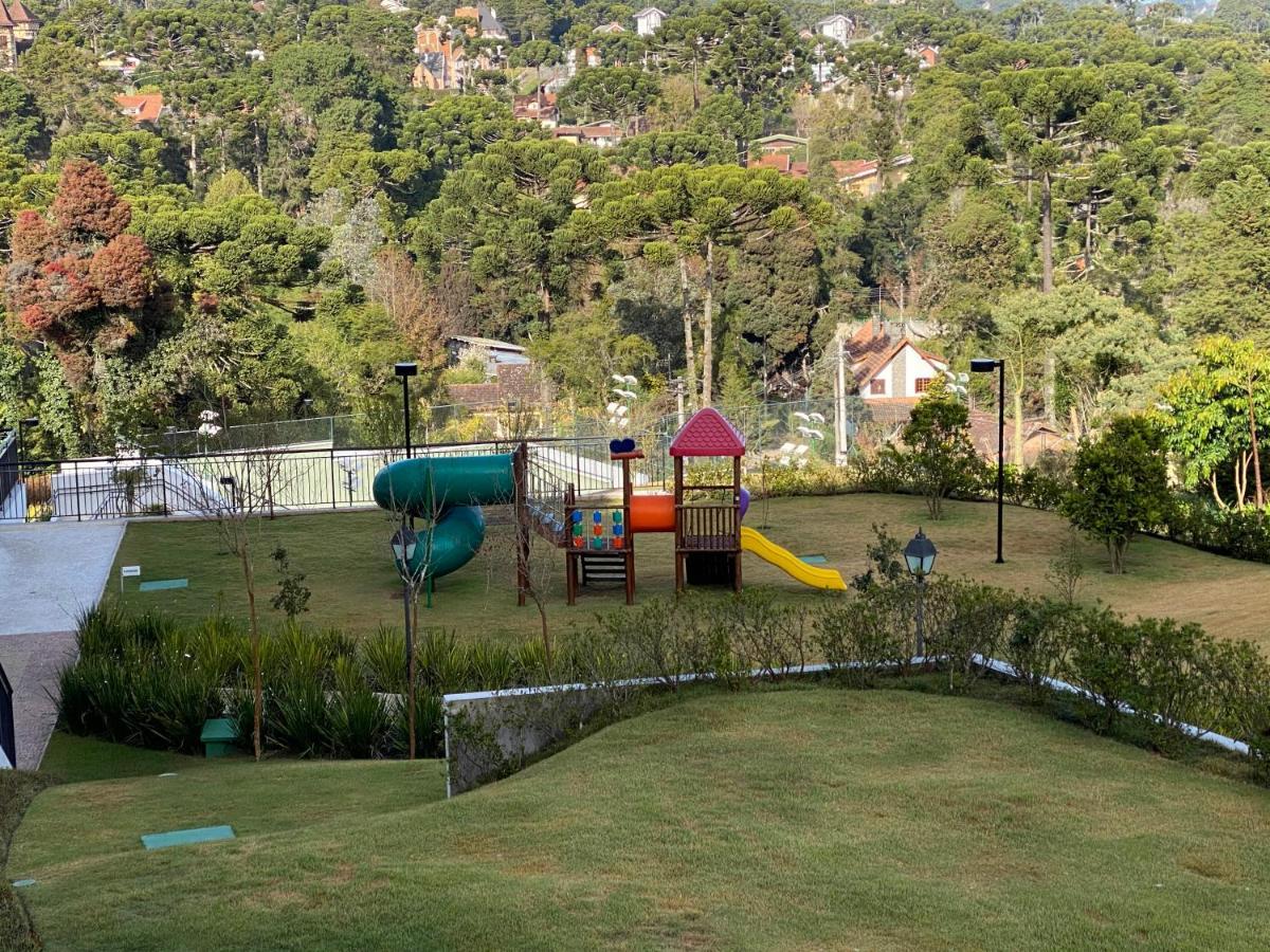 Apartamento Em Campos Do Jordao Ao Lado Do Capivari Exterior foto
